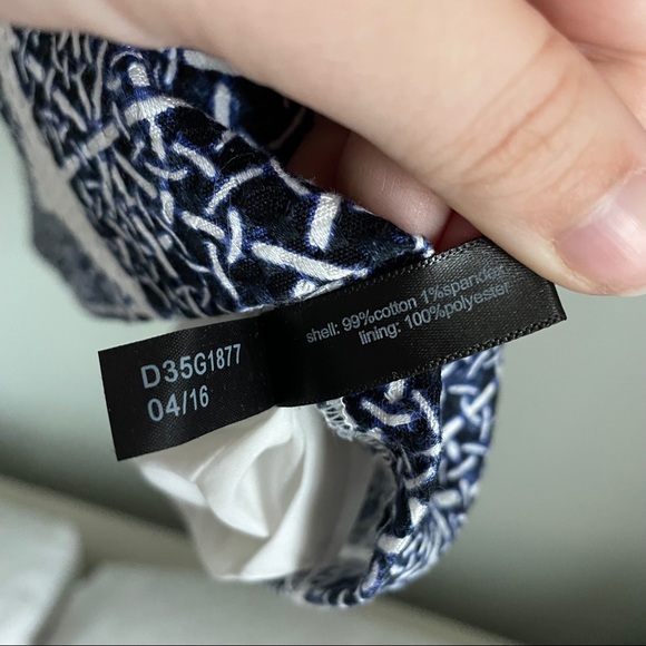 The Limited Blue and White Dress - Picture 10 of 10